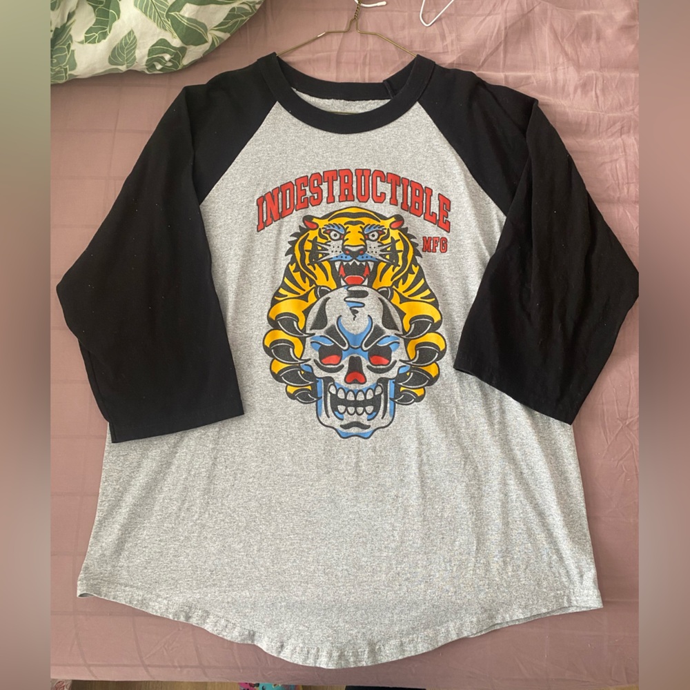 Indestructible MFG Baseball Tee size XL